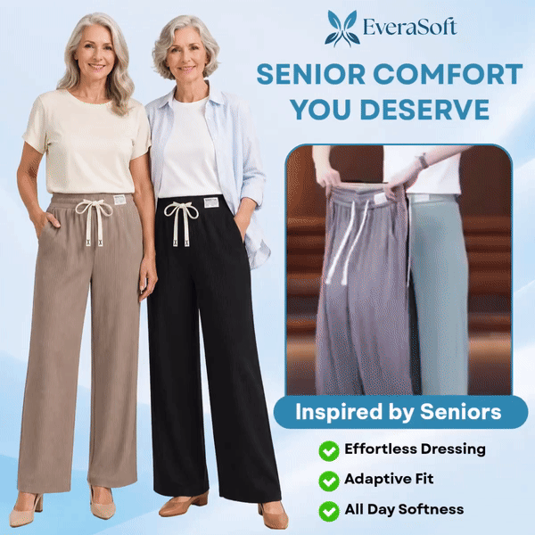 EveraSoft - Women's Soft Drape Pull-On Pants