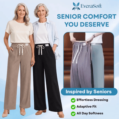 EveraSoft - Women's Soft Drape Pull-On Pants