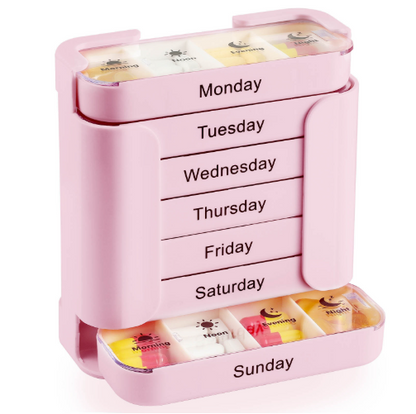 7-Day Medication Organizer - For Effortless Health Management!