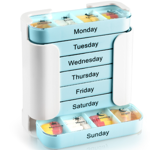 7-Day Medication Organizer - For Effortless Health Management!