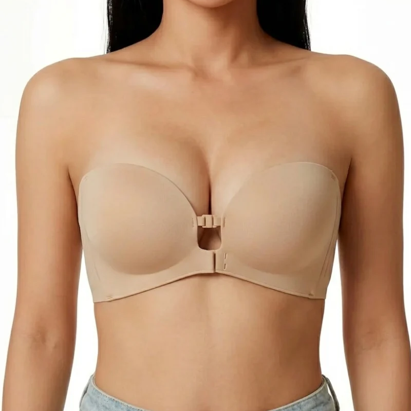 Stay-Put Wireless Strapless Jelly Bra
