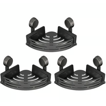 Suction Cup Storage Rack — No Drilling Required, Instantly Adds Storage Space