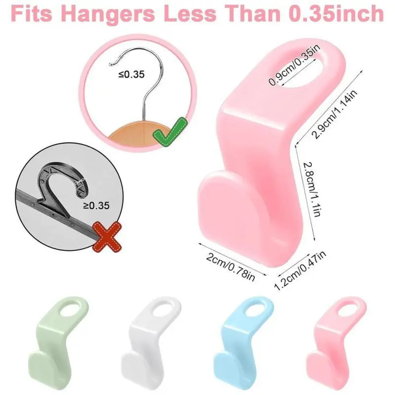 Day Sale 50% OFFSpace Saving Hangers Connector Hooks 20 Counts