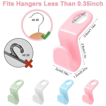 Day Sale 50% OFFSpace Saving Hangers Connector Hooks 20 Counts