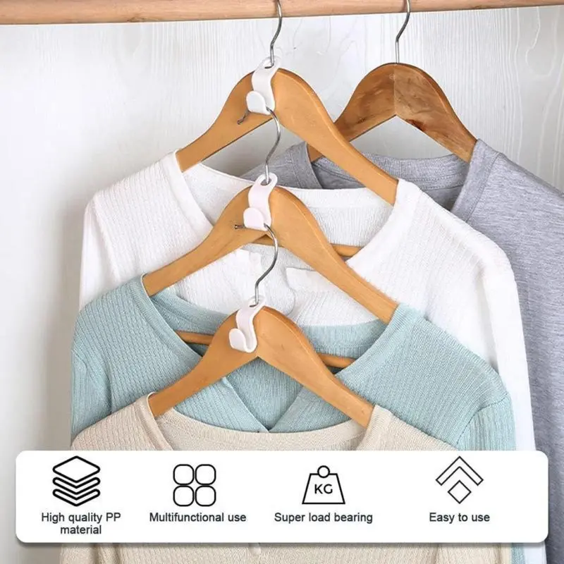 Day Sale 50% OFFSpace Saving Hangers Connector Hooks 20 Counts