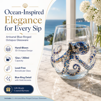 The Perfect Beach House Gift 3D Ocean Animal Artisan Glassware Collection