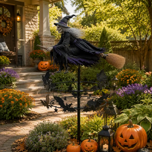 2026 NEW HOT SALE 49% OFF Enchanted Witch Garden Wind Spinner