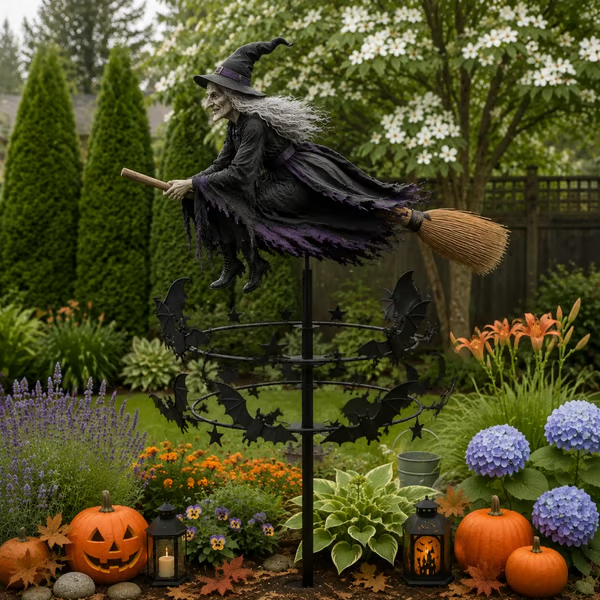 2026 NEW HOT SALE 49% OFF Enchanted Witch Garden Wind Spinner