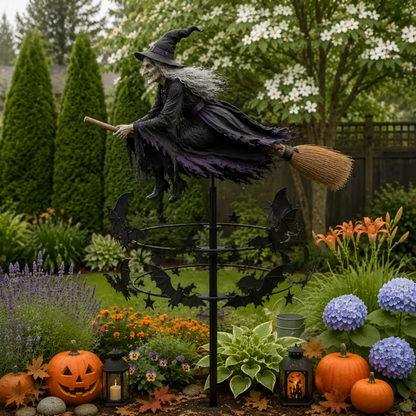 2026 NEW HOT SALE 49% OFF Enchanted Witch Garden Wind Spinner