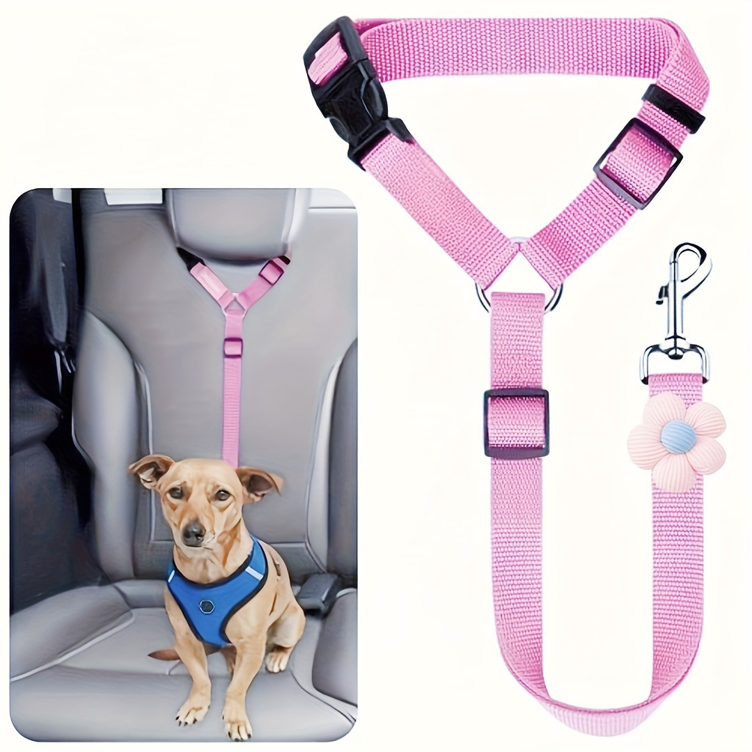 LIMITED TIME OFFER: BUY 1 GET 1 FREE! 2-Pack Dog Travel Safety Belts — Keep Your Pup Safe on Every Ride