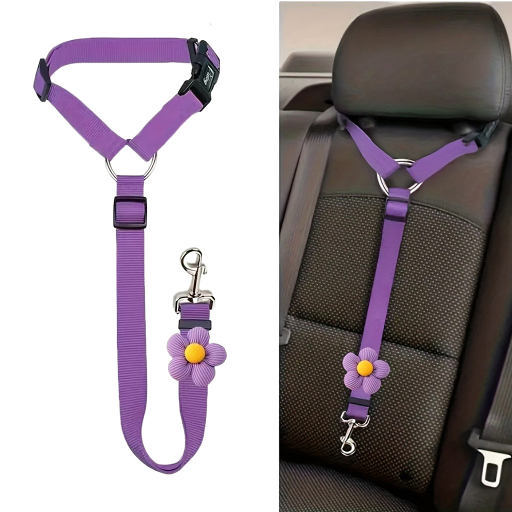 LIMITED TIME OFFER: BUY 1 GET 1 FREE! 2-Pack Dog Travel Safety Belts — Keep Your Pup Safe on Every Ride