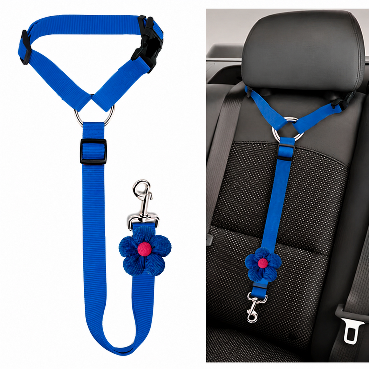LIMITED TIME OFFER: BUY 1 GET 1 FREE! 2-Pack Dog Travel Safety Belts — Keep Your Pup Safe on Every Ride