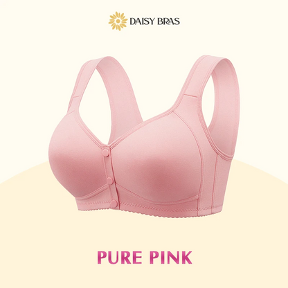 Daisy - Front-Button Wireless Comfort Bra