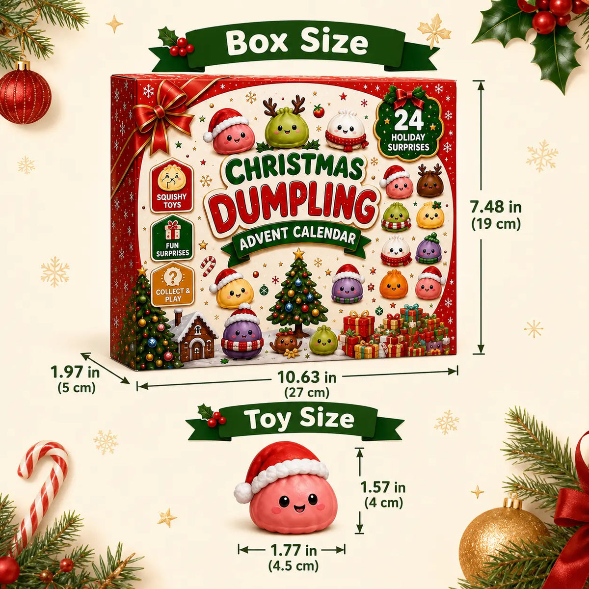 CHRISTMAS SPECIAL | 24 Days of Mini Squishies