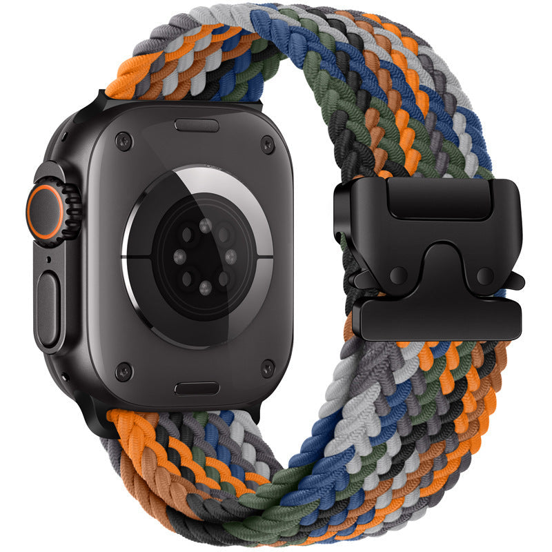Apple Watch Parachute-Buckle Woven Nylon Loop Band