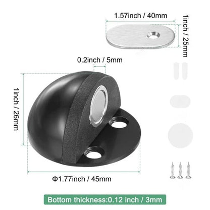 HOT SALEHidden Stainless Steel Rubber Dual-use Door Stopper Door Holders
