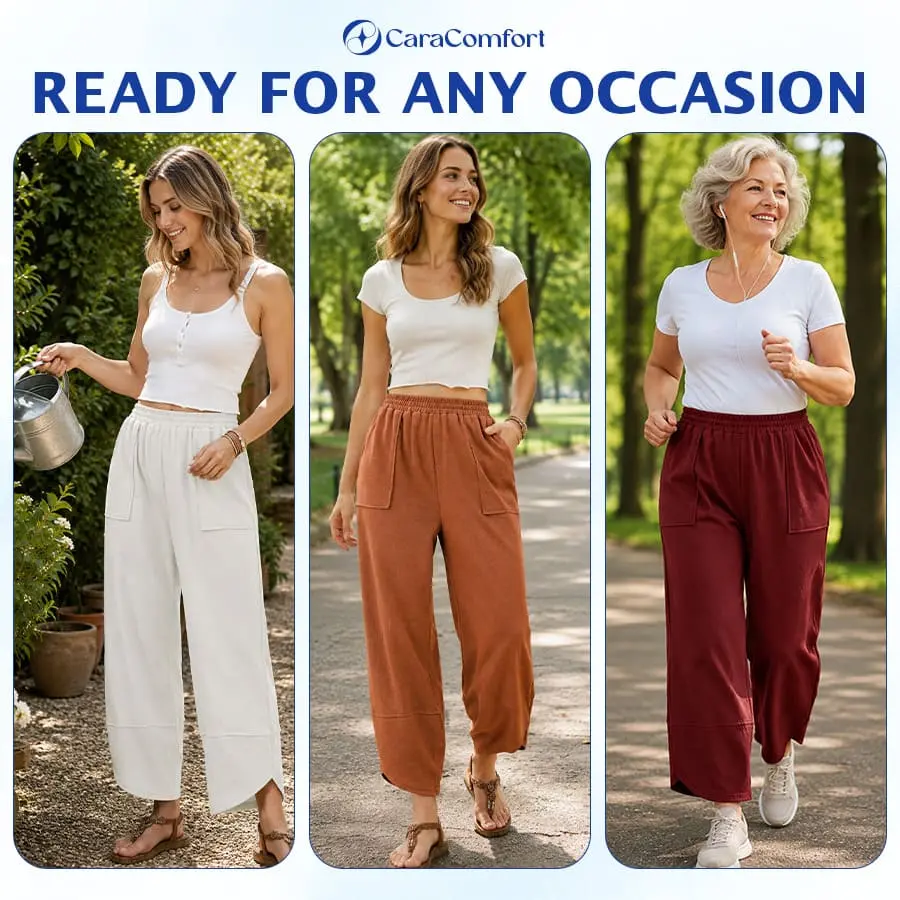 CaraComfort - Women's Stretch Soft Casual Pants