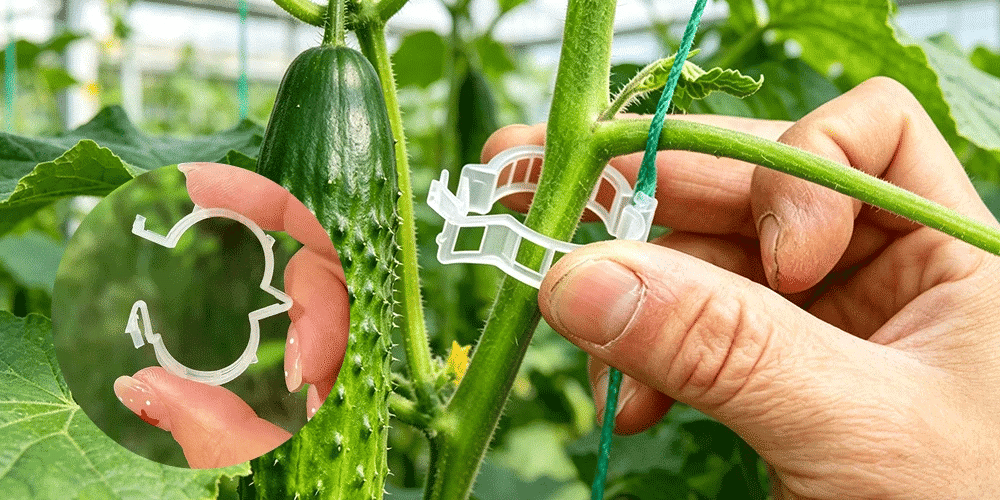 Plant Support Clips – Easy Vine Training & Secure Plant Growth