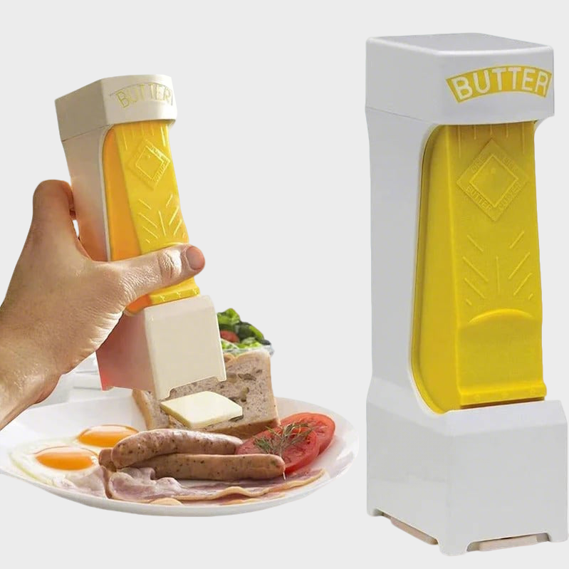 One-Click Butter Slicer Slice Even Butter Cubes Easily
