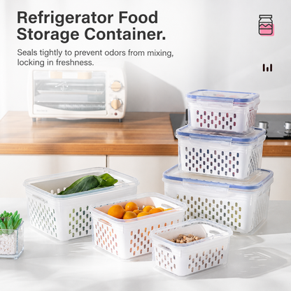 Refrigerator Airtight Food Containers — Lock in Freshness, Safeguard Your Health