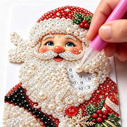 DIY Pearl Art Christmas Collection