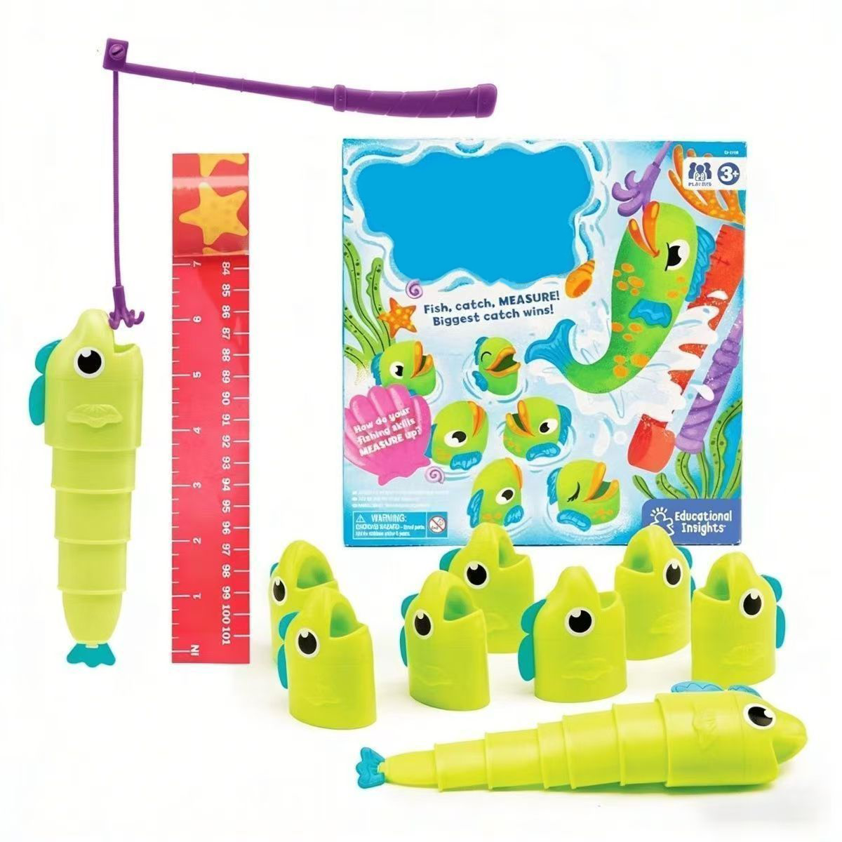 Retractable Fish Toy SetThe Fast-Paced Fishing Game Kids Can't Put Down
