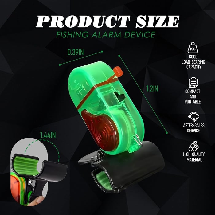 Last Day 49% OFFFishing Bite Alarm with LED Light
