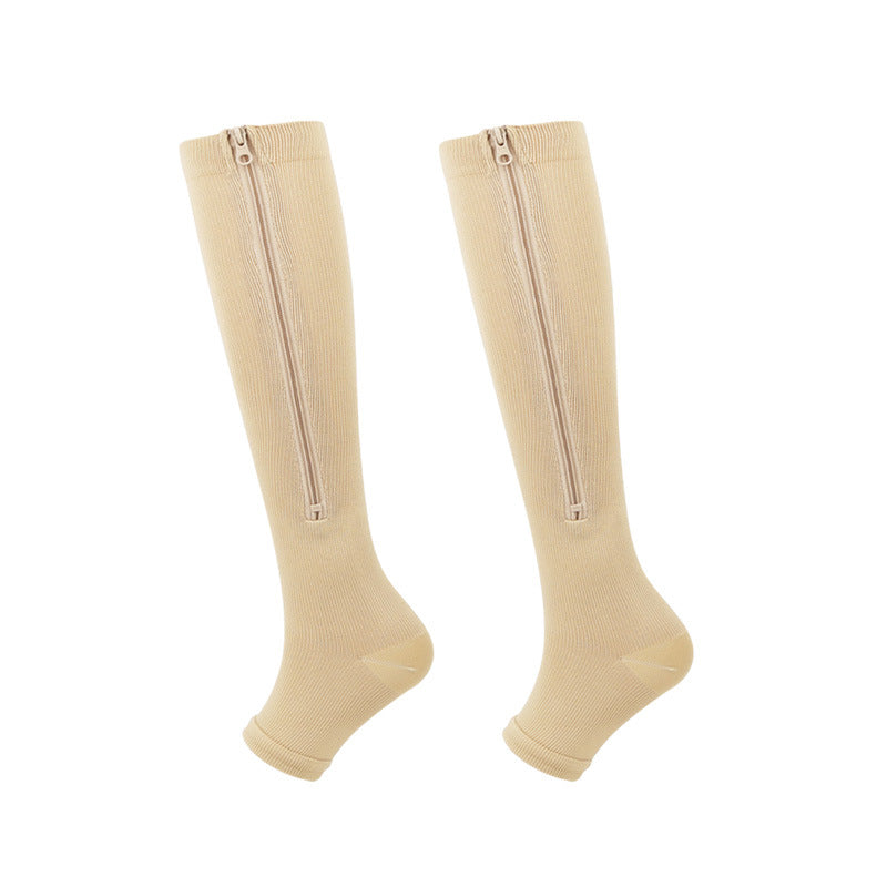Sports Zipper Socks – Comfort, Support & Easy On/Off
