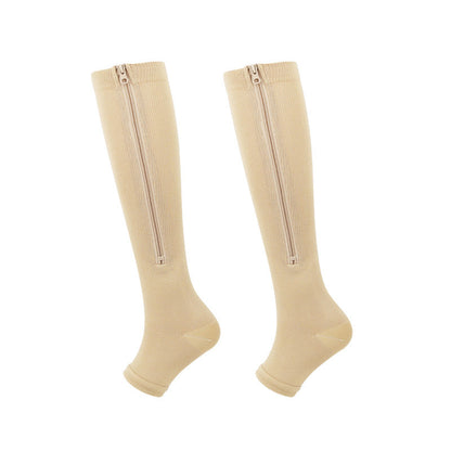 Sports Zipper Socks – Comfort, Support & Easy On/Off