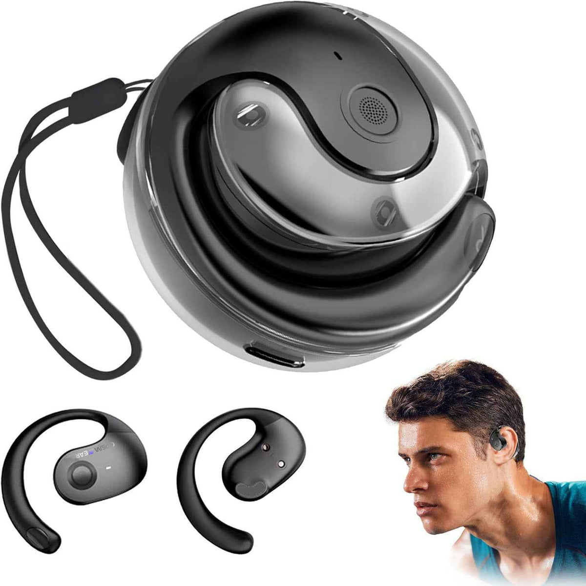 63% OFF Wireless Translator Earbuds – Smart Real-Time Language Assistant