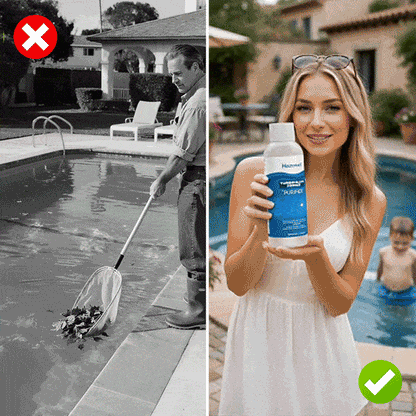 Pool Clarifier Liquid – Fast Dissolve, Crystal Clear & Odor-Free Water