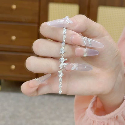 Crystal Bow Bracelet – Elegant Wrist Jewelry with a Romantic Touch
