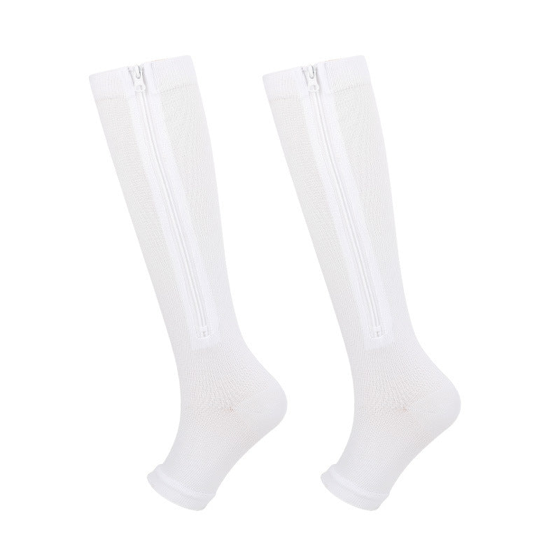 Sports Zipper Socks – Comfort, Support & Easy On/Off