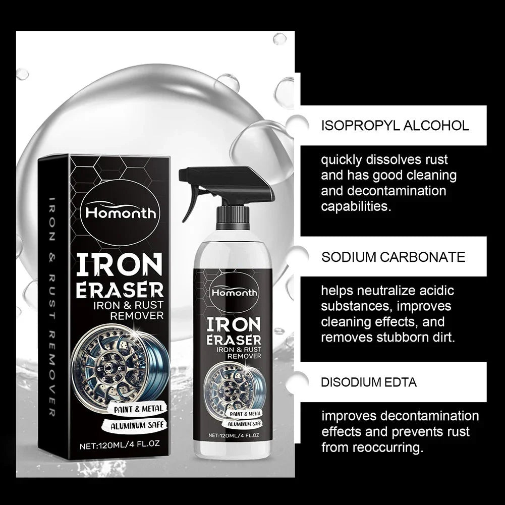 Car Rust Remover Spray Cleaner