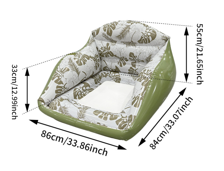 Summer Best Seller Inflatable Pool Seat Float – Comfortable Floating Chair for Pool & Beach Fun