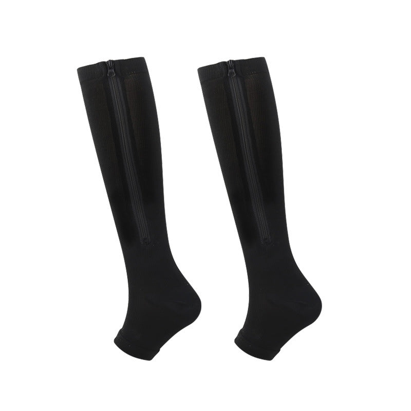 Sports Zipper Socks – Comfort, Support & Easy On/Off