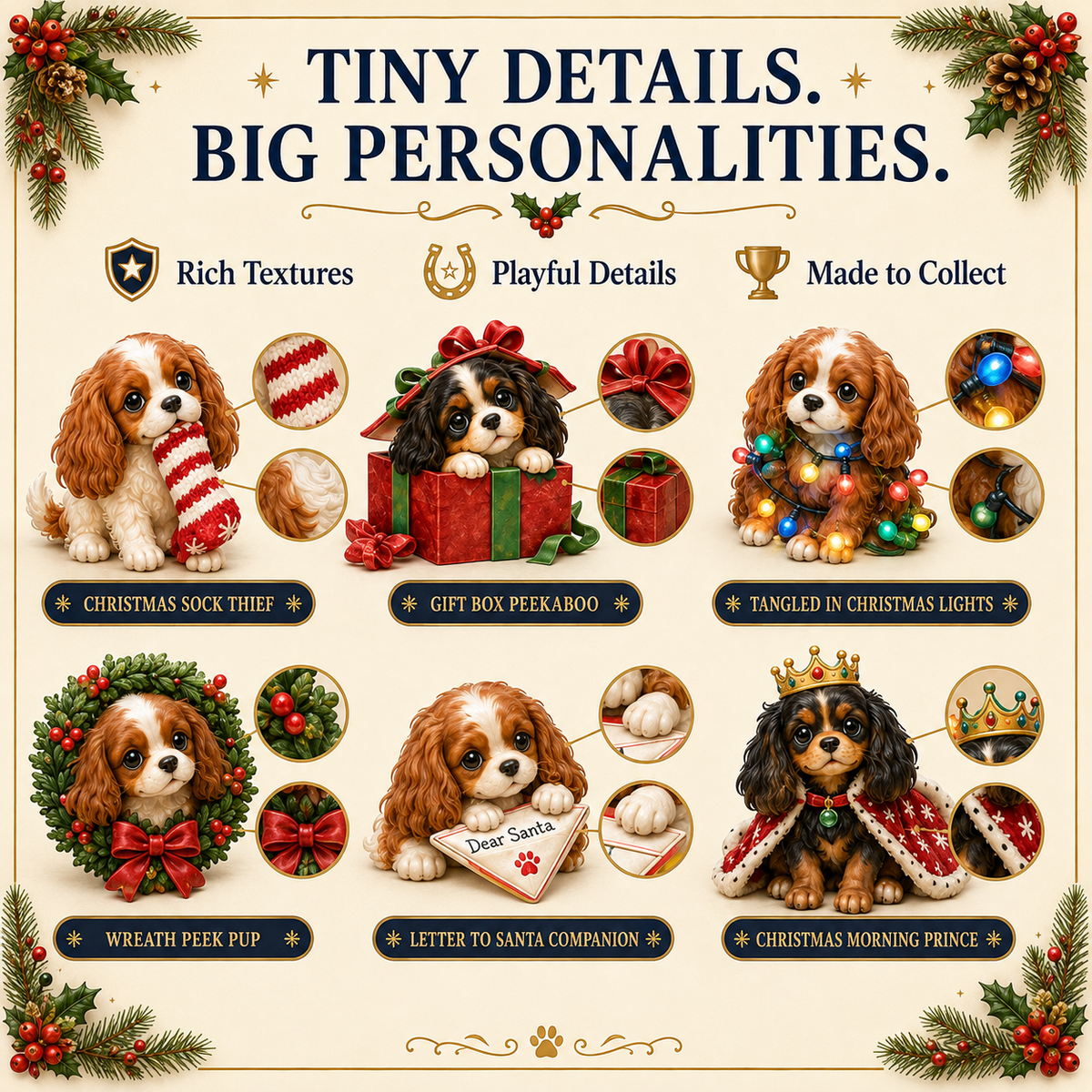 24 Days of Cavalier Christmas Advent Calendar 2026 – 24 Collectible Cavalier Surprises