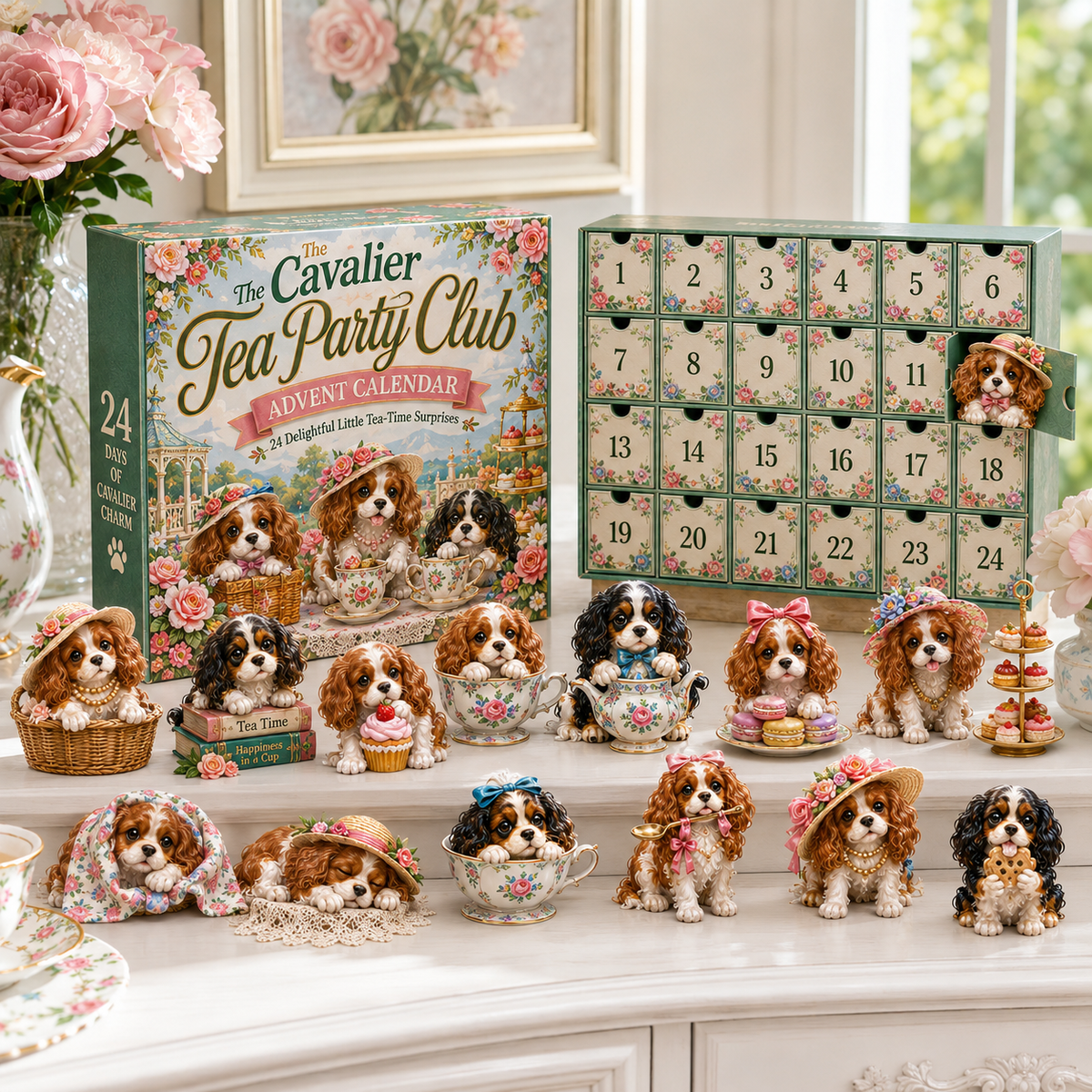 Cavalier Adventures 24-Day Advent Calendar – 6 Themed Collections