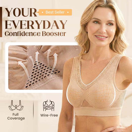 Buy One Get One Free Pure Cotton Buttonless Comfy Lifting Bra