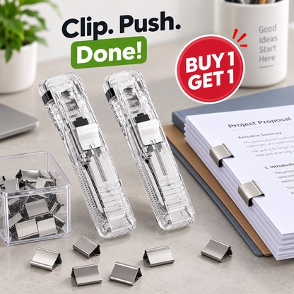 ClipEase Reusable Paper Clip Dispenser | Buy 1 Get 1 FREE