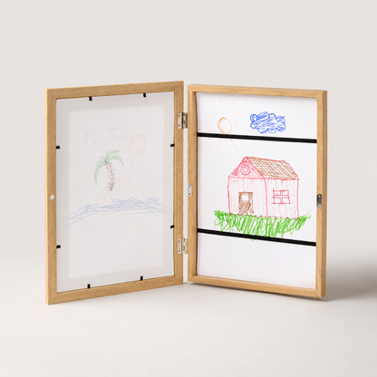 Over 50% OFF Today! Magnetic Kids Art Frame | Flip-Open Display & Storage Frame for Children’s Artwork