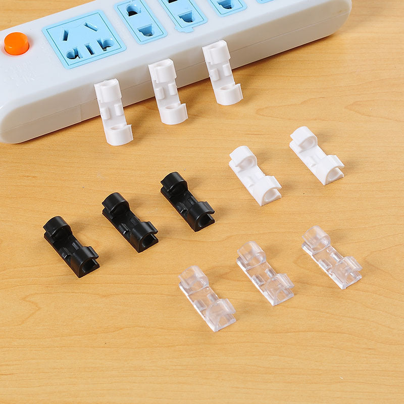 No-Drill Cable Organizer Clips – Strong Hold, Clean Look & Easy Installation