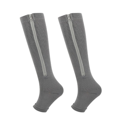 Sports Zipper Socks – Comfort, Support & Easy On/Off