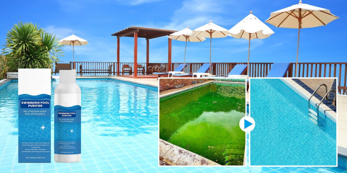 Pool Clarifier Liquid – Fast Dissolve, Crystal Clear & Odor-Free Water