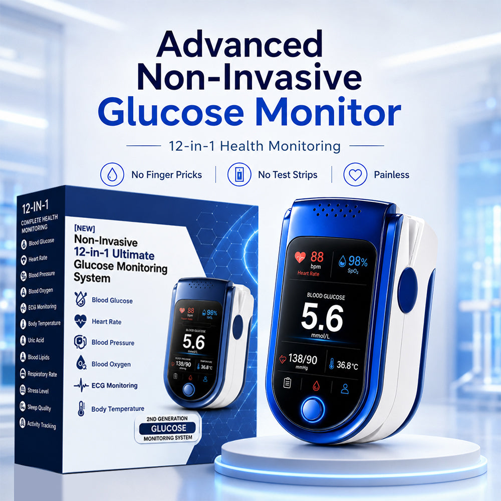 Non-Invasive Daily Health Tracker | Needle-Free Wellness Trend Monitoring Device