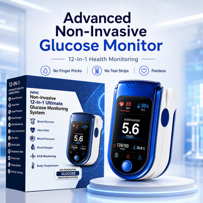 Non-Invasive Daily Health Tracker | Needle-Free Wellness Trend Monitoring Device