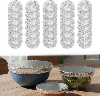 Reusable Aluminum Foil Food Cover (40pcs)