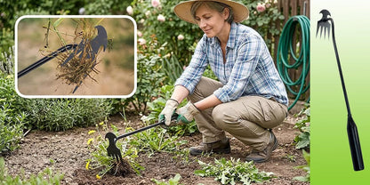 Deep-Grip Weed Puller – Fast Root Removal & Soil Cultivation