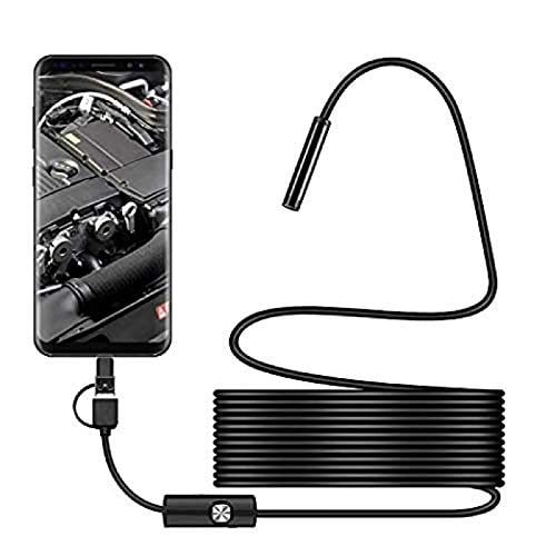 Plug-and-play endoscope camera – Compatible with Android、Windows、Mac(not applicable to Apple systems)