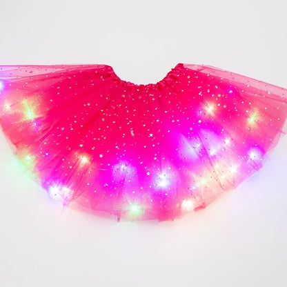 Princess Glow LED Skirt | Soft, Safe & Stretchy for All-Day Play– Last Chance at This Price!